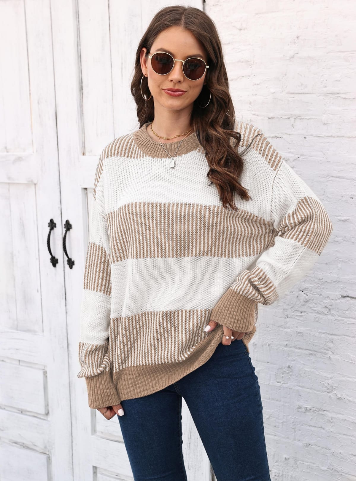 Chianti Striped Sweater