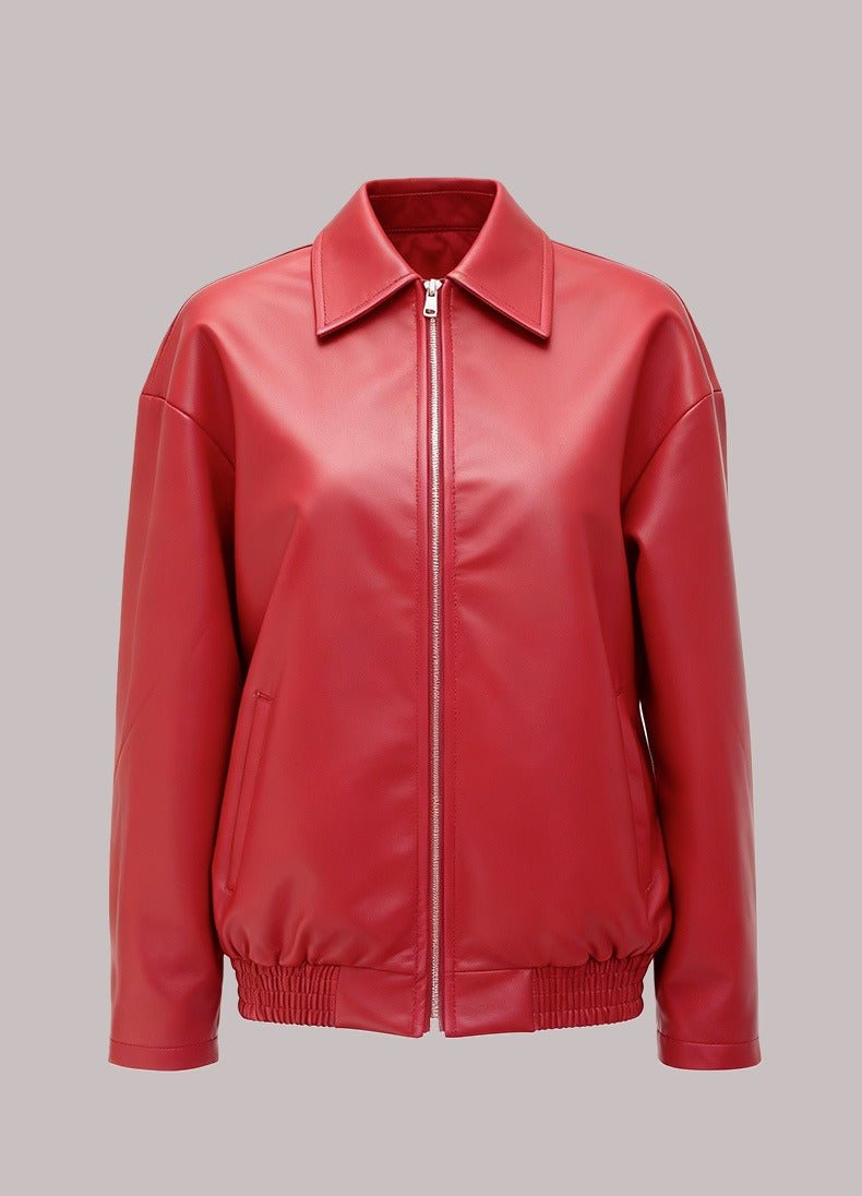 Volterra Ribbed Trim Bomber Jacket
