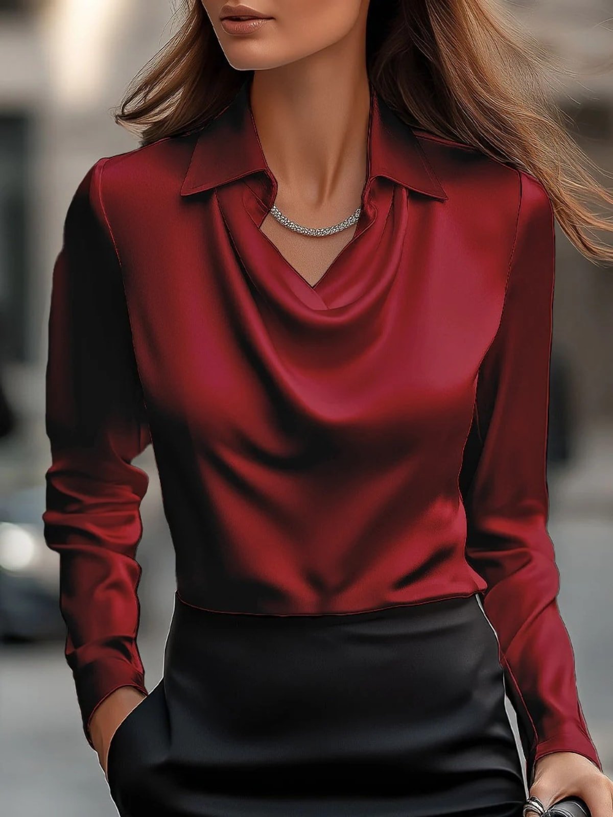 Chianti Floral Button-Down Shirt