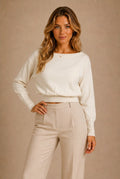 Greve Boat Neck Sweater