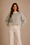 Cortona Geometric Knit Sweater