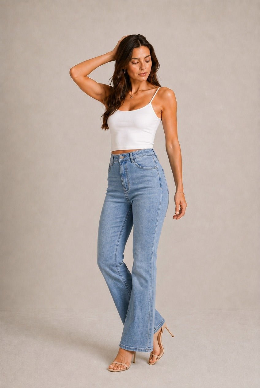 Volterra Flare High-Waisted Jeans