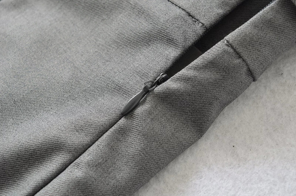 Greve Slit Pencil Skirt