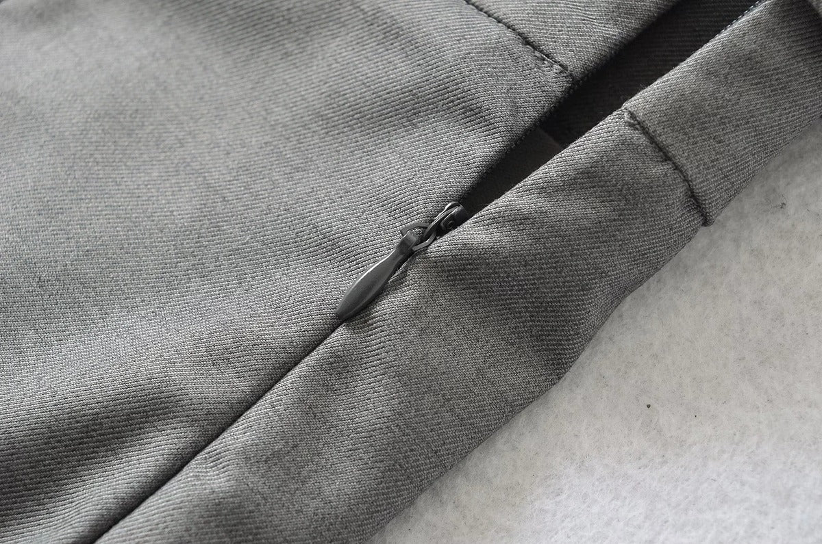 Greve Slit Pencil Skirt