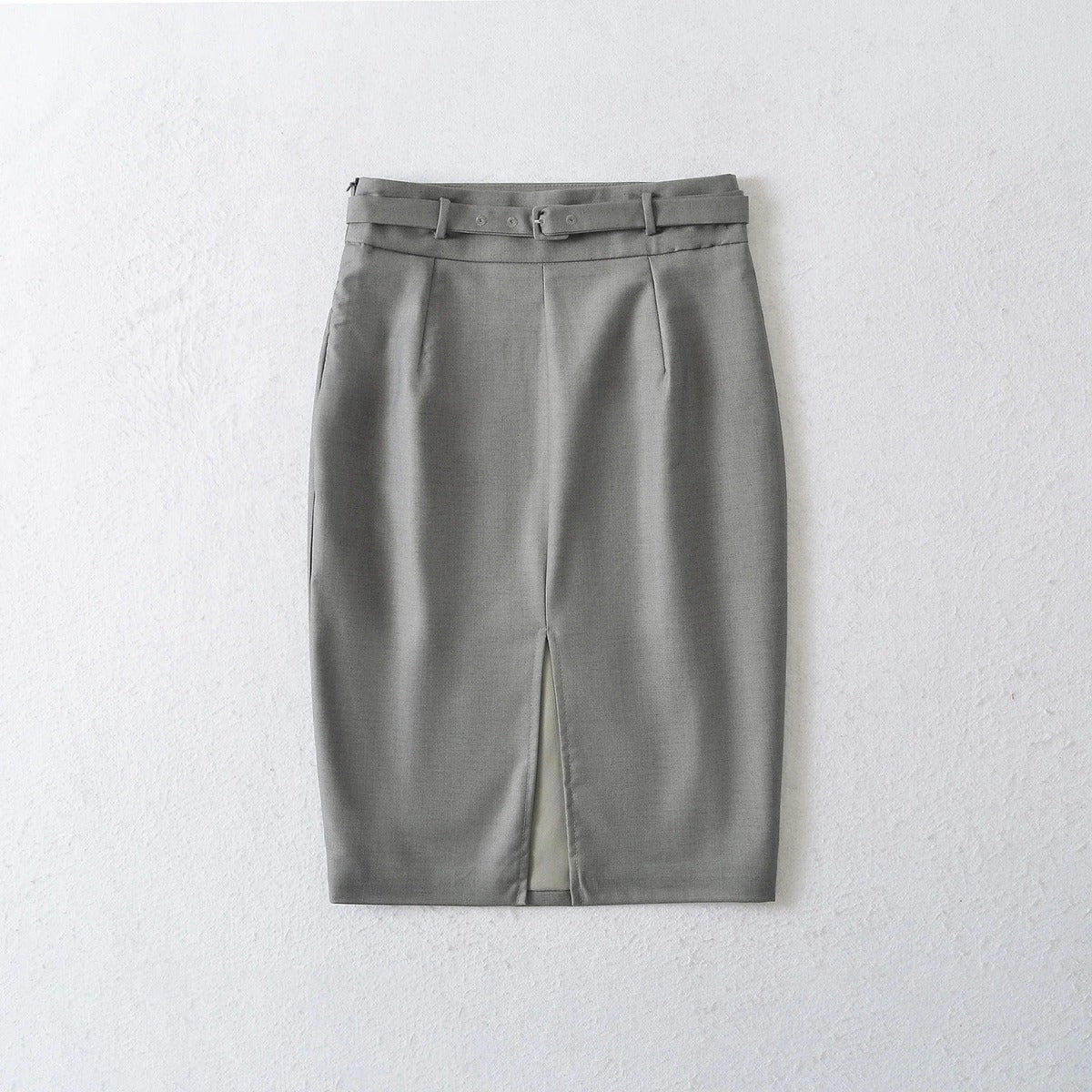 Greve Slit Pencil Skirt