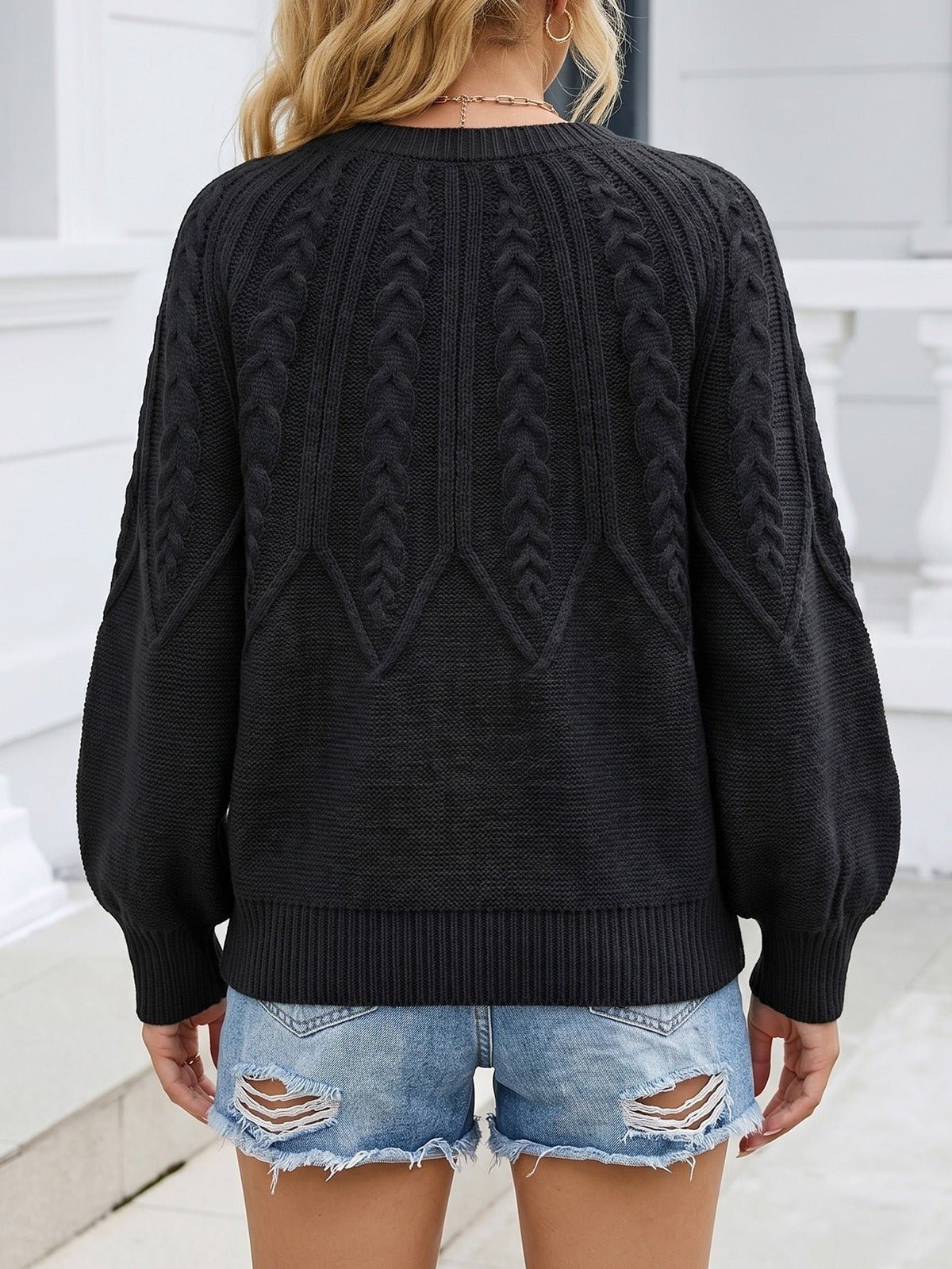 Chianti Textured Knit Sweater