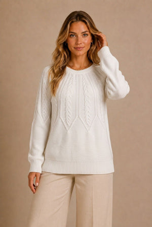 Chianti Textured Knit Sweater
