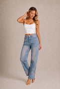 Uzès Abstract Print Jeans