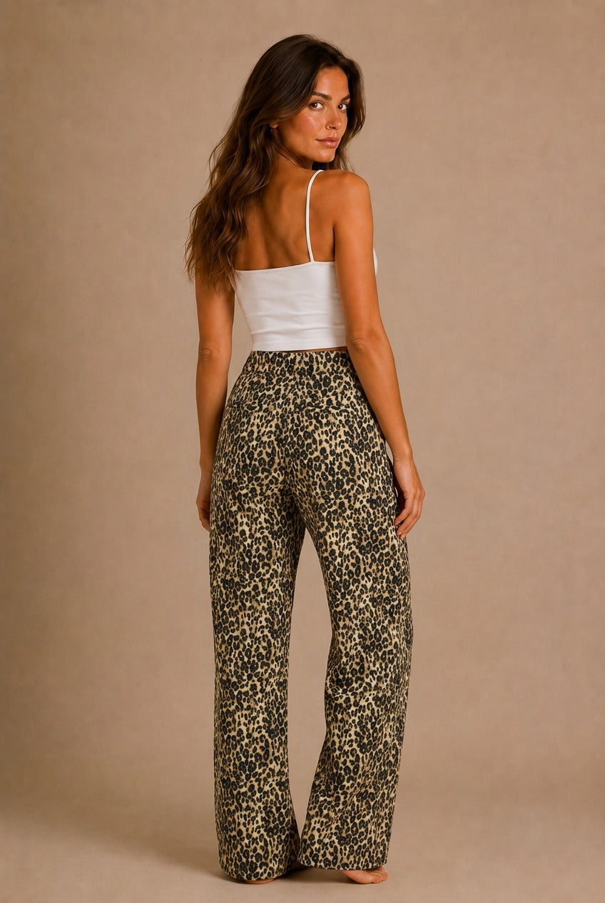 Cortona Leopard Print Pants