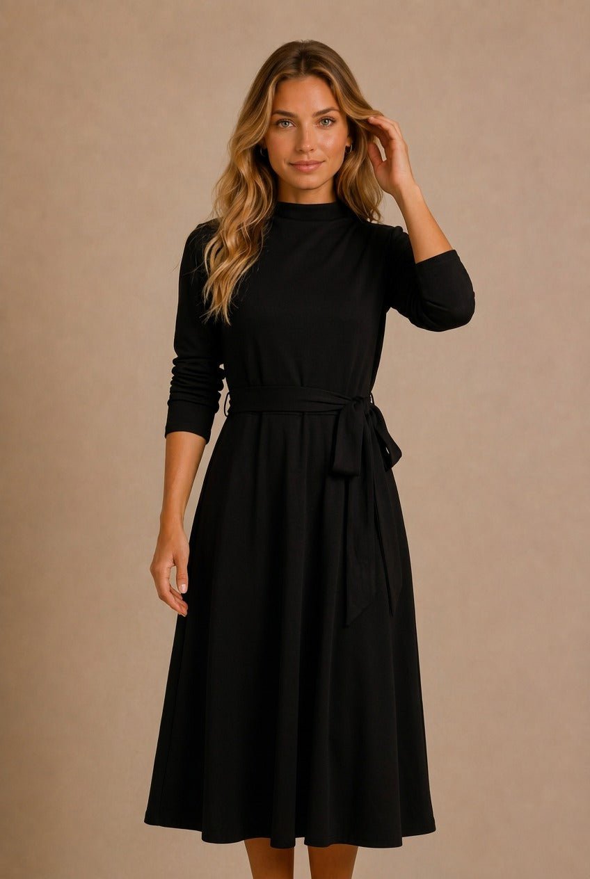 Gordes Tie-Waist Midi Dress