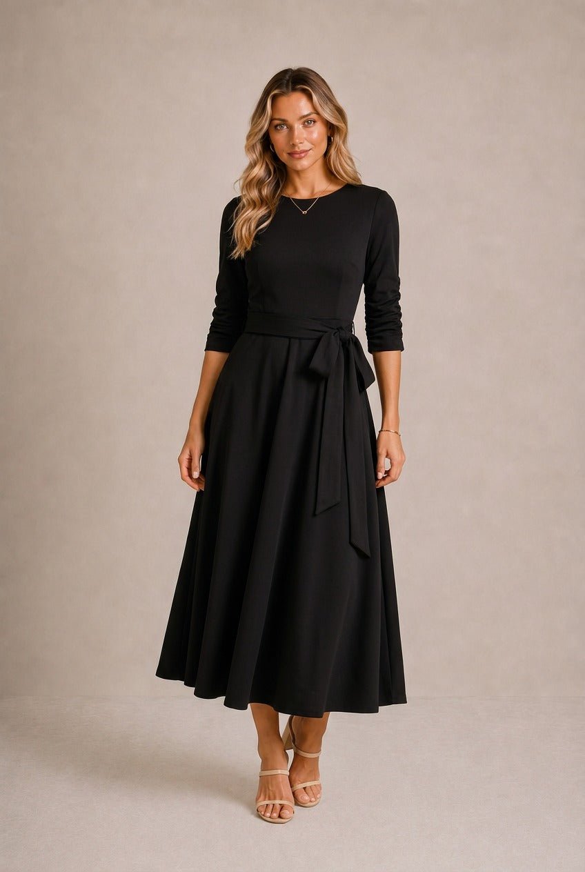 Gordes Tie-Waist Midi Dress