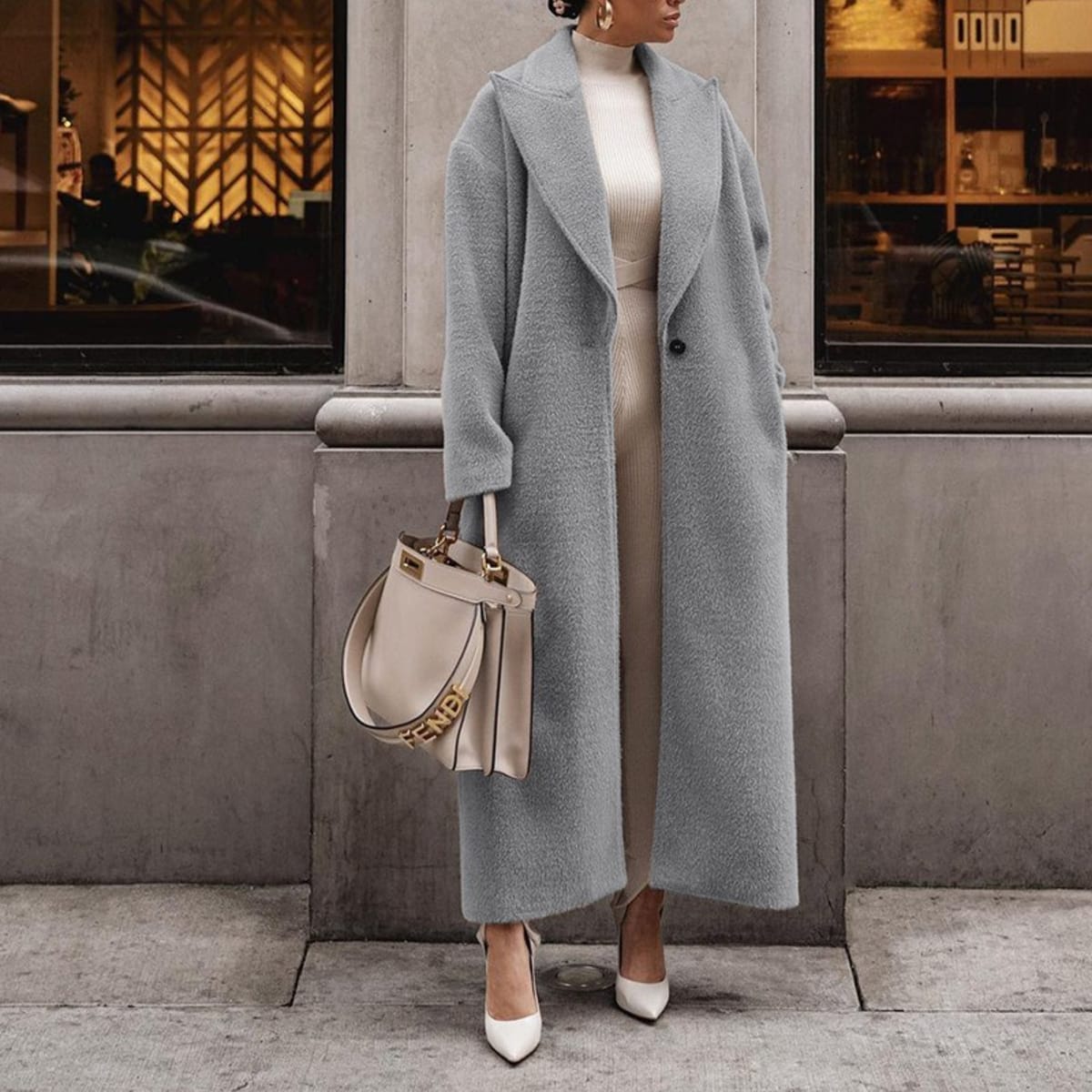 Annecy Oversized Teddy Coat