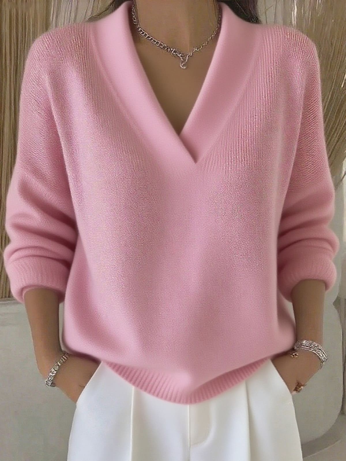 Montalcino V-Neck Pullover Sweater