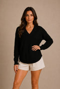 Montalcino V-Neck Pullover Sweater