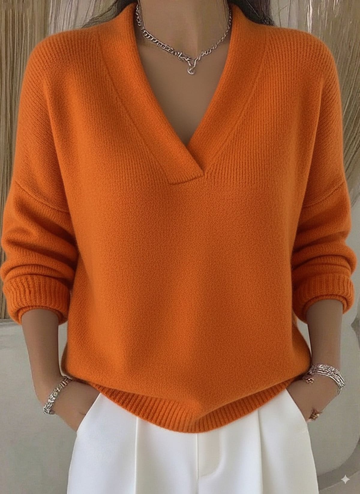Montalcino V-Neck Pullover Sweater