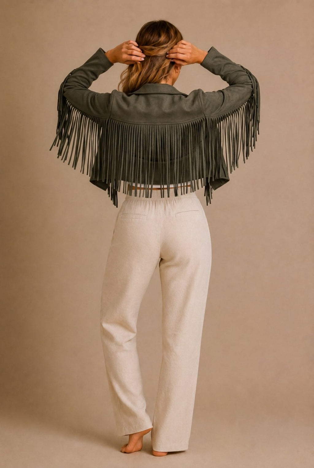 Arezzo Fringe Jacket