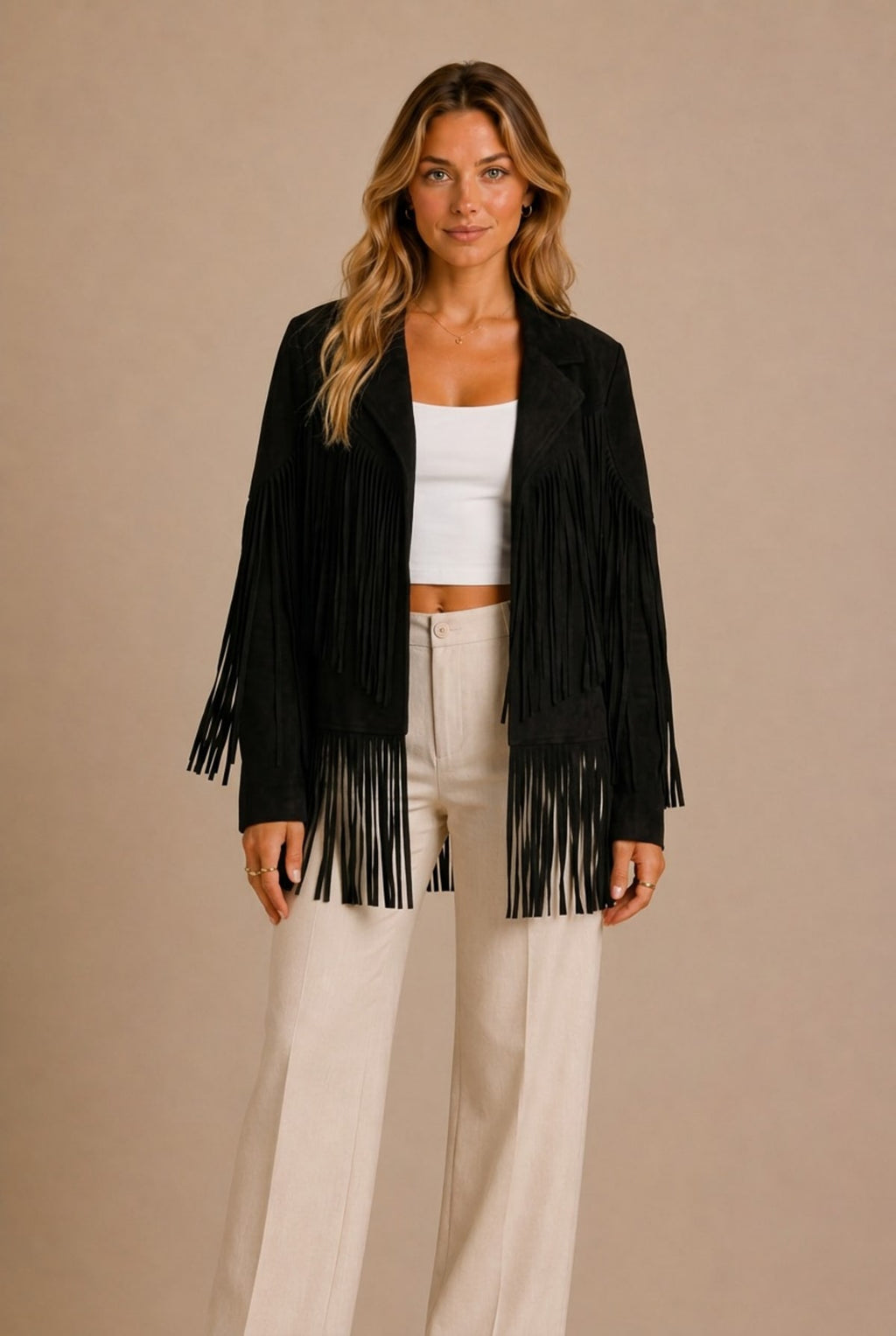 Arezzo Fringe Jacket