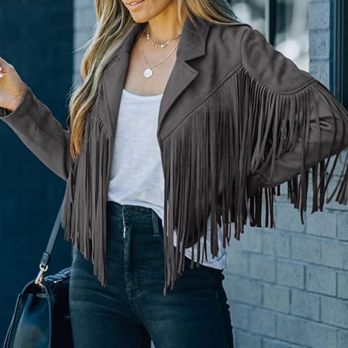 Arezzo Fringe Jacket