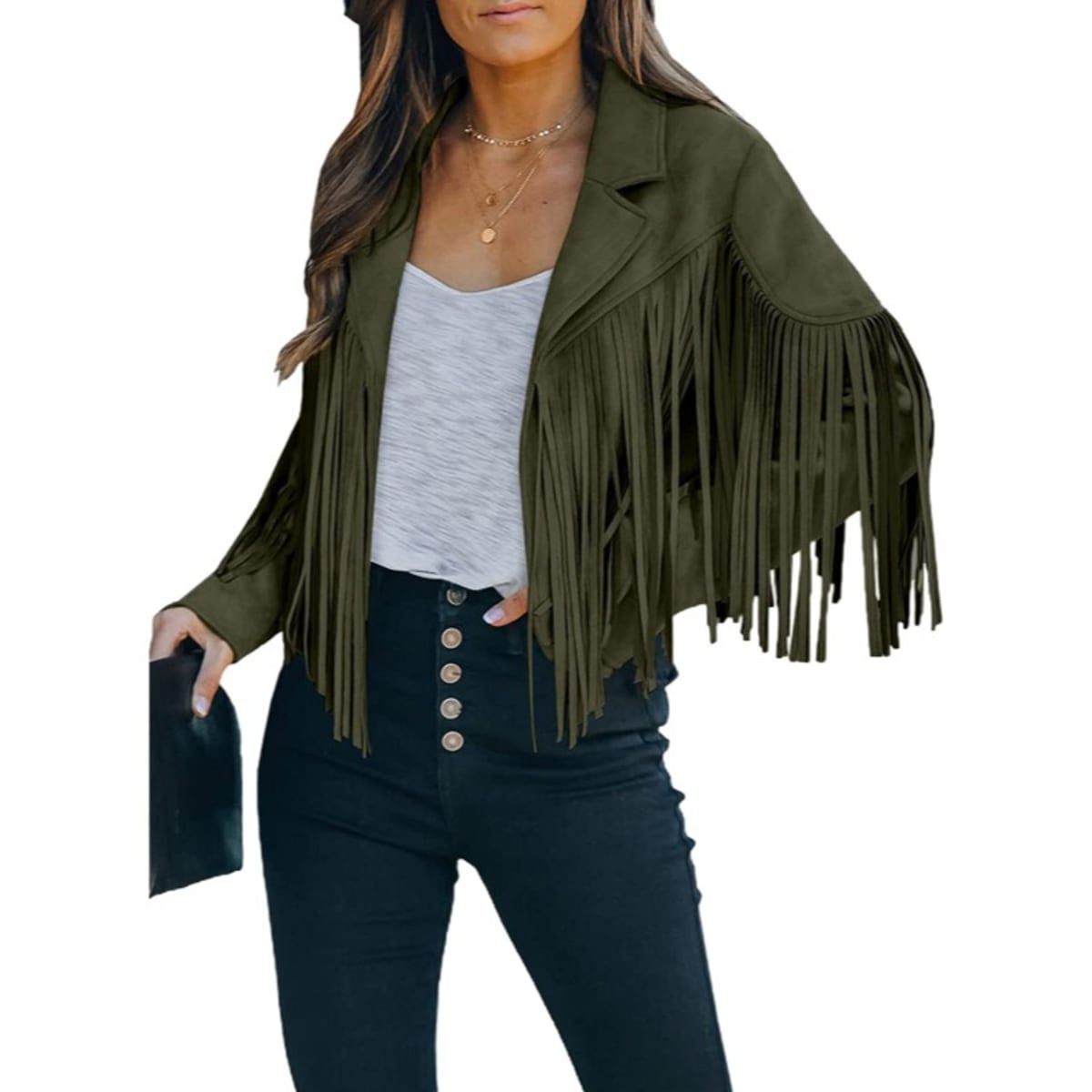 Arezzo Fringe Jacket