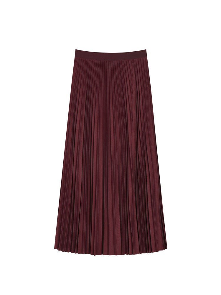 Cahors Pleated Midi Skirt