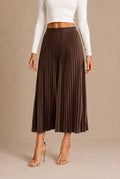 Cahors Pleated Midi Skirt