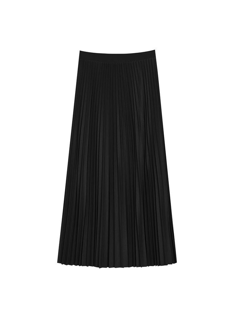 Cahors Pleated Midi Skirt