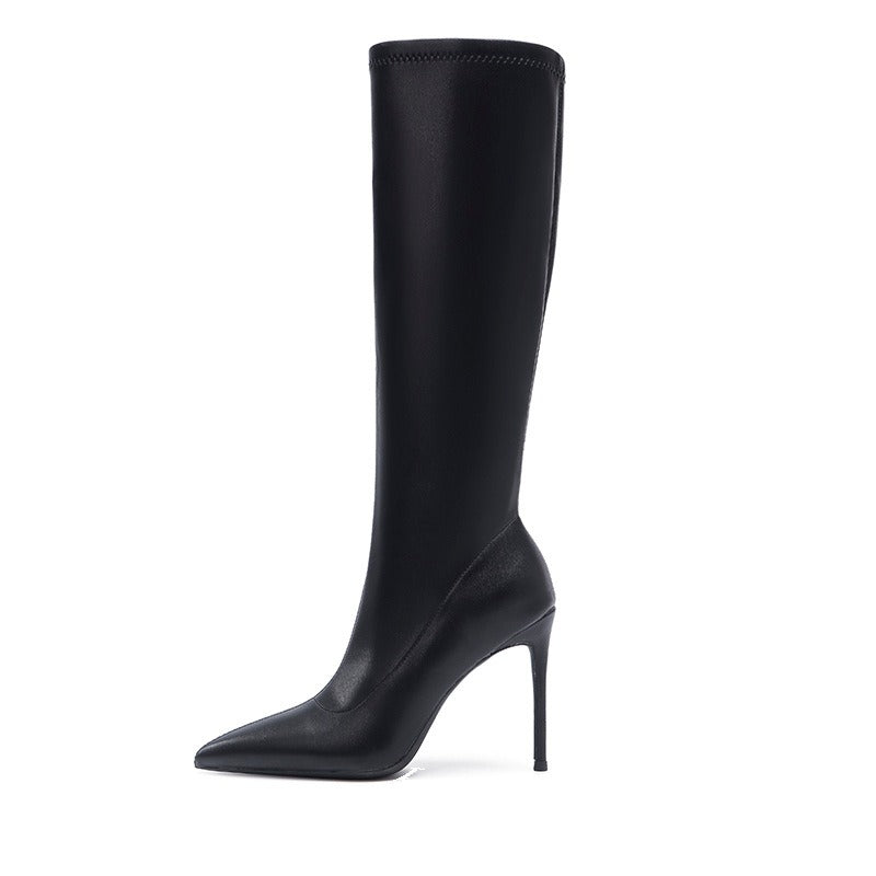 Volterra Sleek Knee-High Stiletto Boots