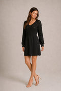 Arezzo Textured Knit Mini Dress