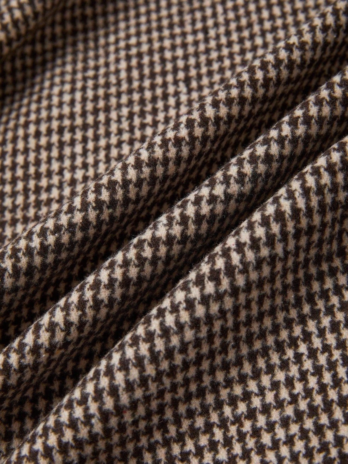 Arezzo Plaid V-Neck Set
