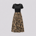 Sorento Contrast Midi Dress