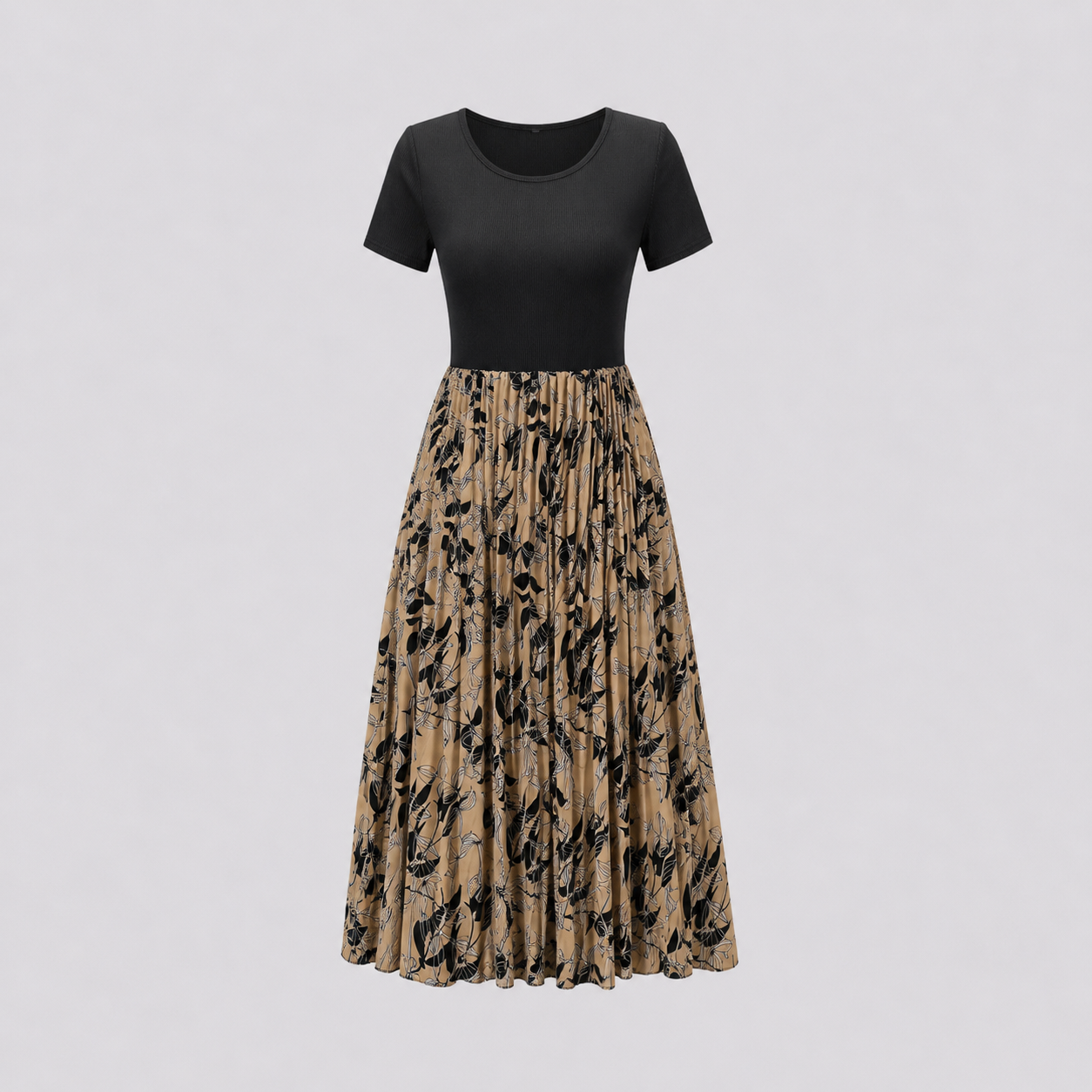 Sorento Contrast Midi Dress