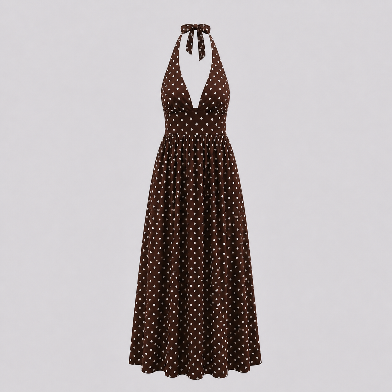 Positano Polka Dot Maxi Dress