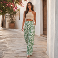Milos Botanical Wide-Leg