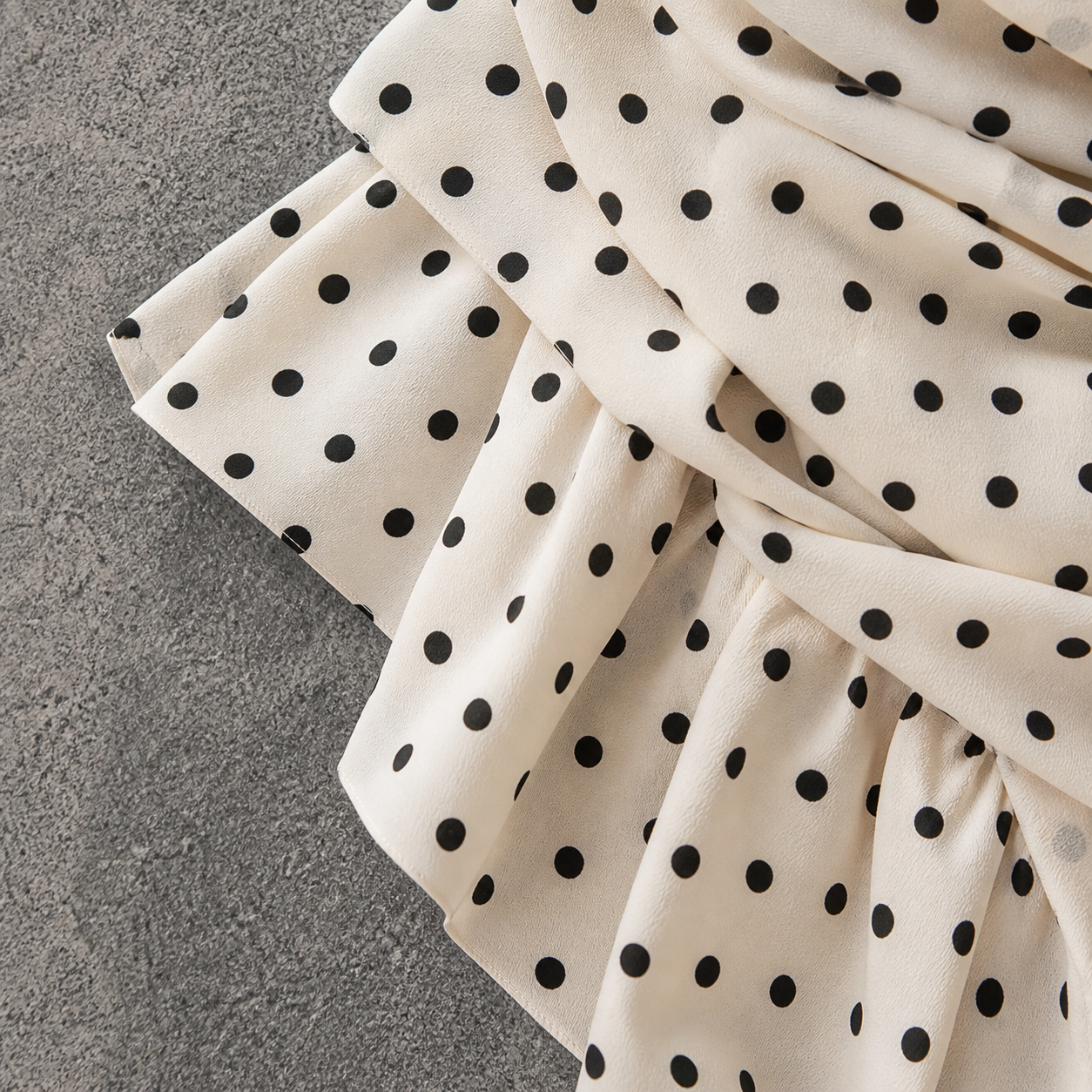 Ravello Asymmetric Dot Skirt
