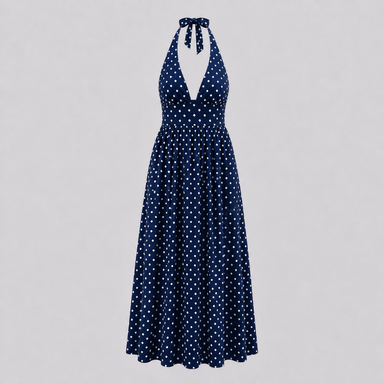 Positano Polka Dot Maxi Dress