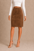 Chianti High-Waisted Mini Skirt