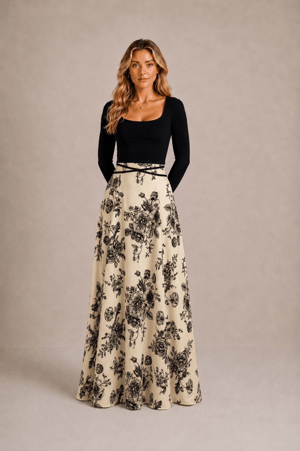 Cortona Floral Maxi Dress