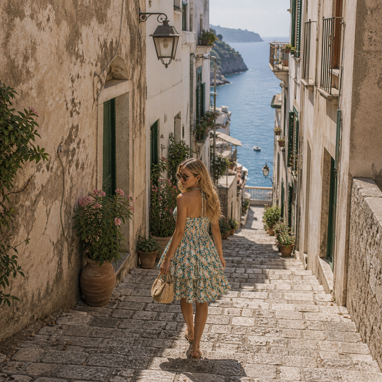 Formentera Floral Mini Dress