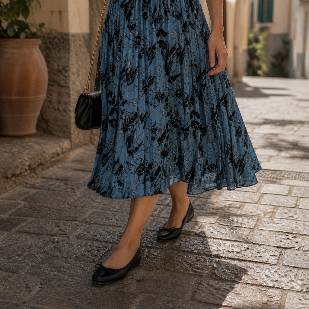 Sorento Contrast Midi Dress