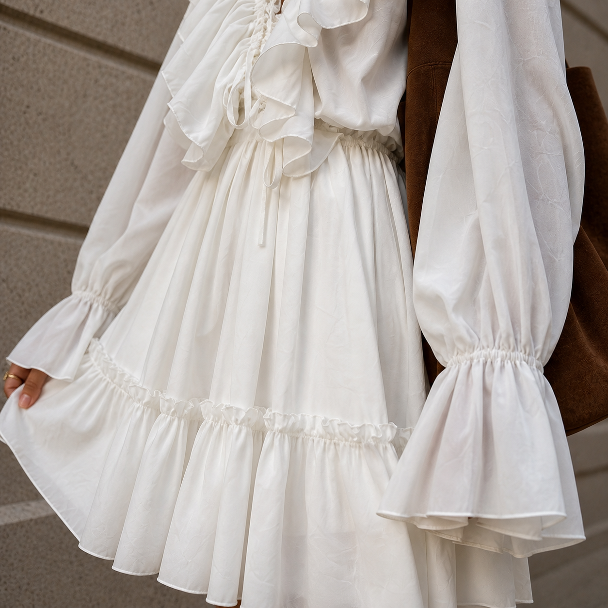 Capri Cascade Dress