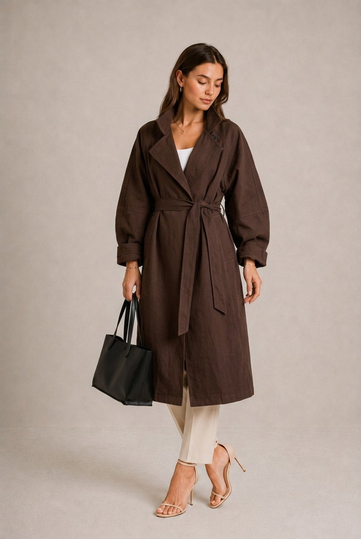 Siena Belted Trench Coat