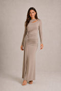 Cahors Ruched Asymmetrical Dress