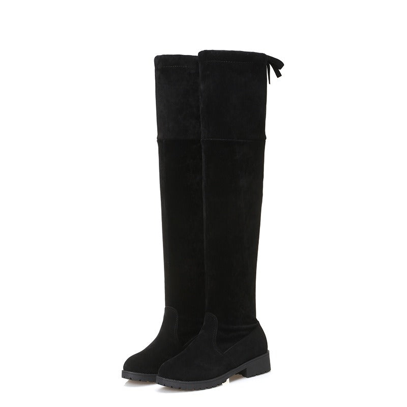 Gordes Bow Over-the-Knee Boots