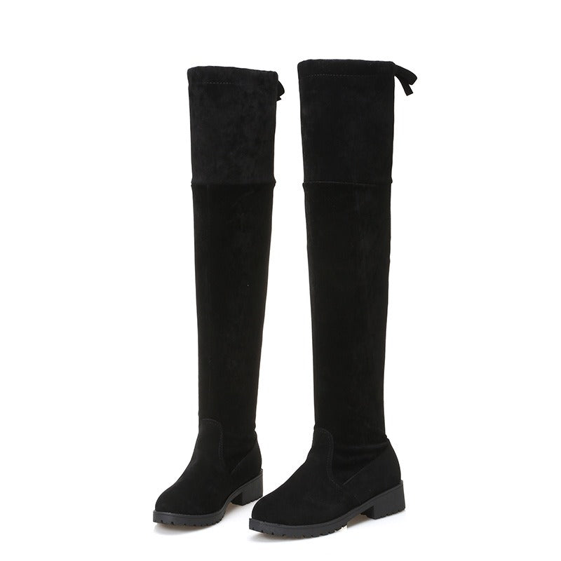 Gordes Bow Over-the-Knee Boots