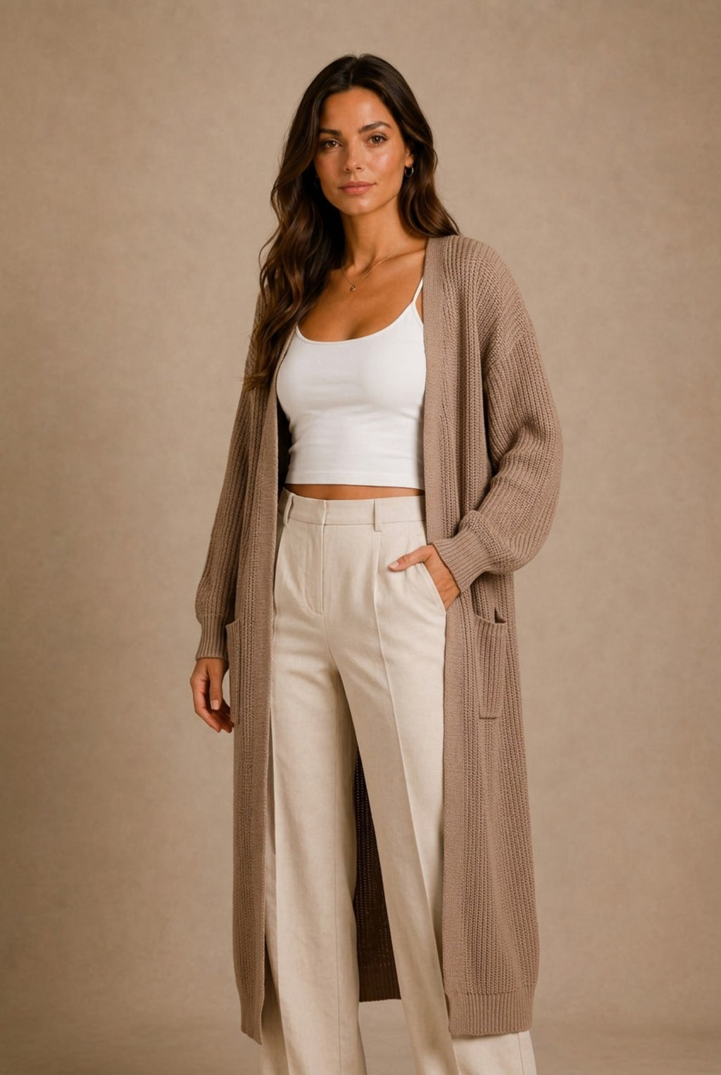 Siena Longline Cardigan Sweater