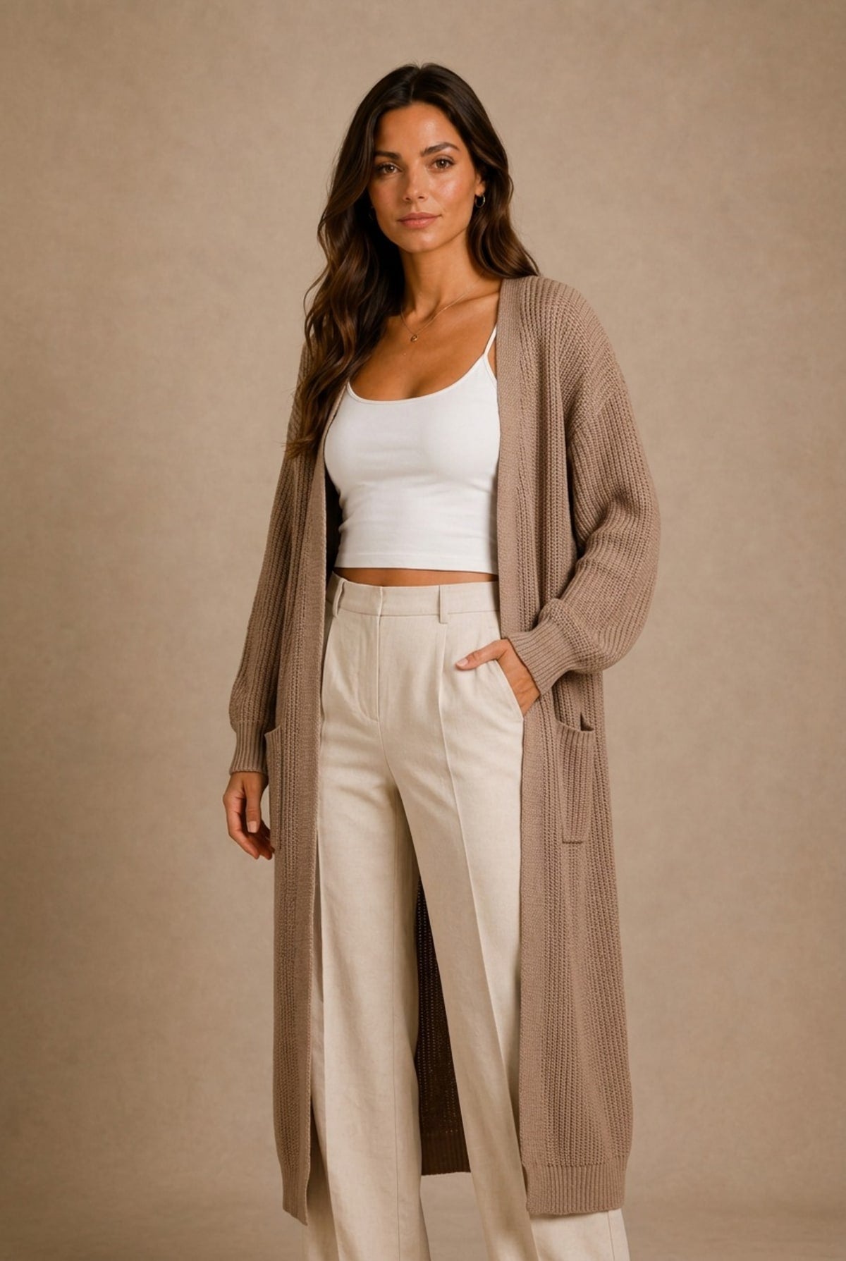 Siena Longline Cardigan Sweater