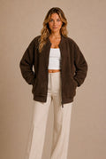 Barolo Fuzzy Hooded Sweater