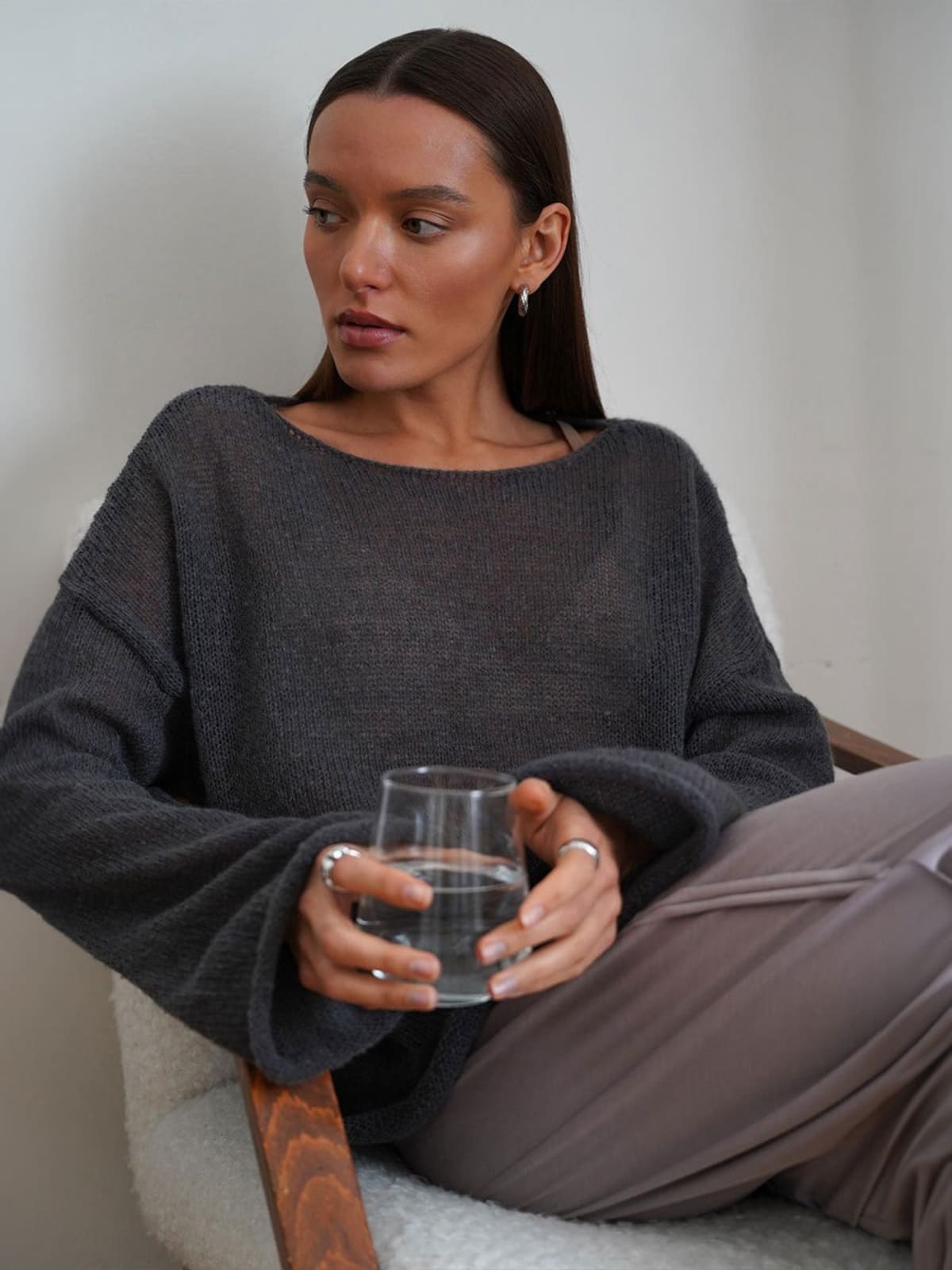 Barolo Sheer Knit Sweater
