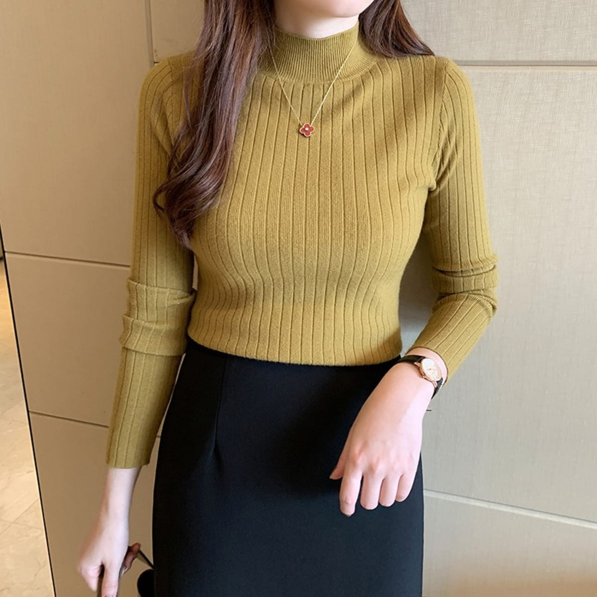 Beaune Ribbed Sweater