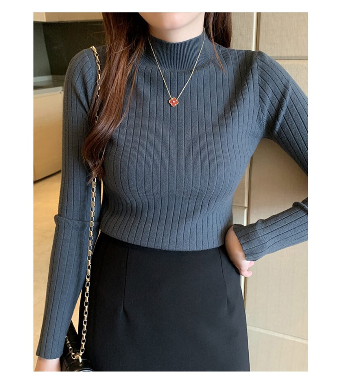 Beaune Ribbed Sweater